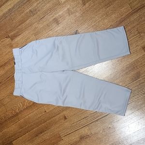 Wilson baseball pants, gray with black piping, youth L, NWT